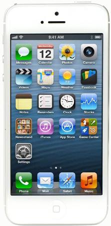 Смартфон Apple iPhone 5 64Gb White & Silver - Канск